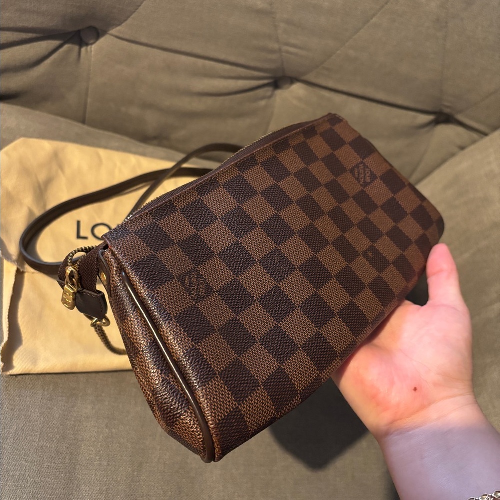 Louis Vuitton Eva Damier Ebene Clutch sophie - Picture 5 of 11